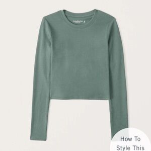 Abercrombie & Fitch Soft AF Ribbed Shirt